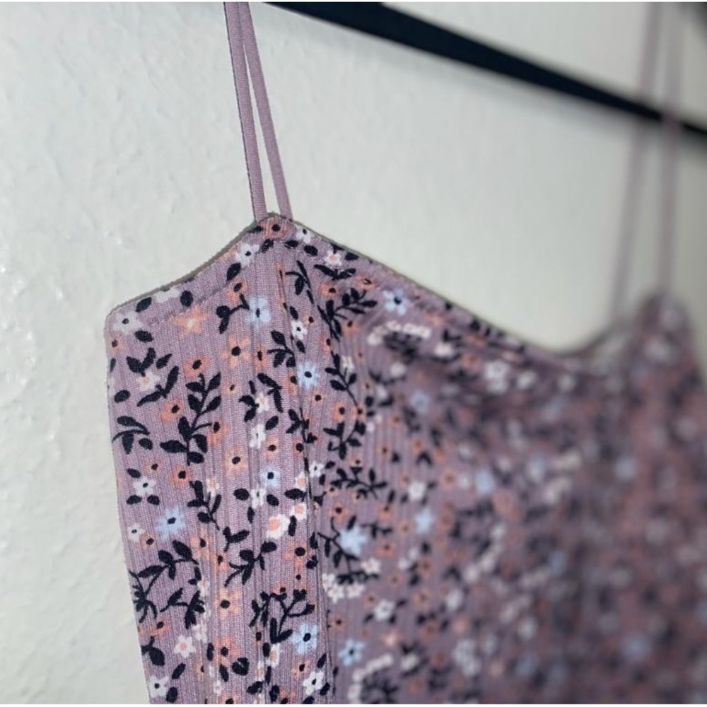 Mini Bodycon Floral-print Dress